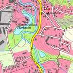 Staatsbetrieb Geobasisinformation und Vermessung Sachsen Ebersbach, Schöpstal (1:10,000 scale) digital map