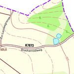 Staatsbetrieb Geobasisinformation und Vermessung Sachsen Ebersgrün, Pausa-Mühltroff, Stadt (1:10,000 scale) digital map