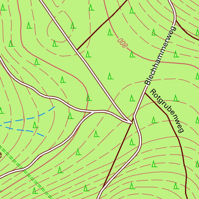 Staatsbetrieb Geobasisinformation und Vermessung Sachsen Eibenstock, Eibenstock, Stadt (1:10,000 scale) digital map
