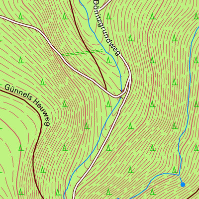 Staatsbetrieb Geobasisinformation und Vermessung Sachsen Eibenstock, Eibenstock, Stadt (1:10,000 scale) digital map