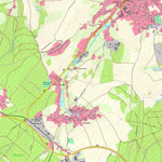 Staatsbetrieb Geobasisinformation und Vermessung Sachsen Eich/Sa., Treuen, Stadt (1:10,000 scale) digital map