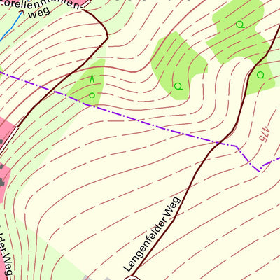 Staatsbetrieb Geobasisinformation und Vermessung Sachsen Eich/Sa., Treuen, Stadt (1:10,000 scale) digital map