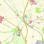 Staatsbetrieb Geobasisinformation und Vermessung Sachsen Eiserode, Löbau, Stadt (1:10,000 scale) digital map
