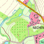 Staatsbetrieb Geobasisinformation und Vermessung Sachsen Eiserode, Löbau, Stadt (1:10,000 scale) digital map