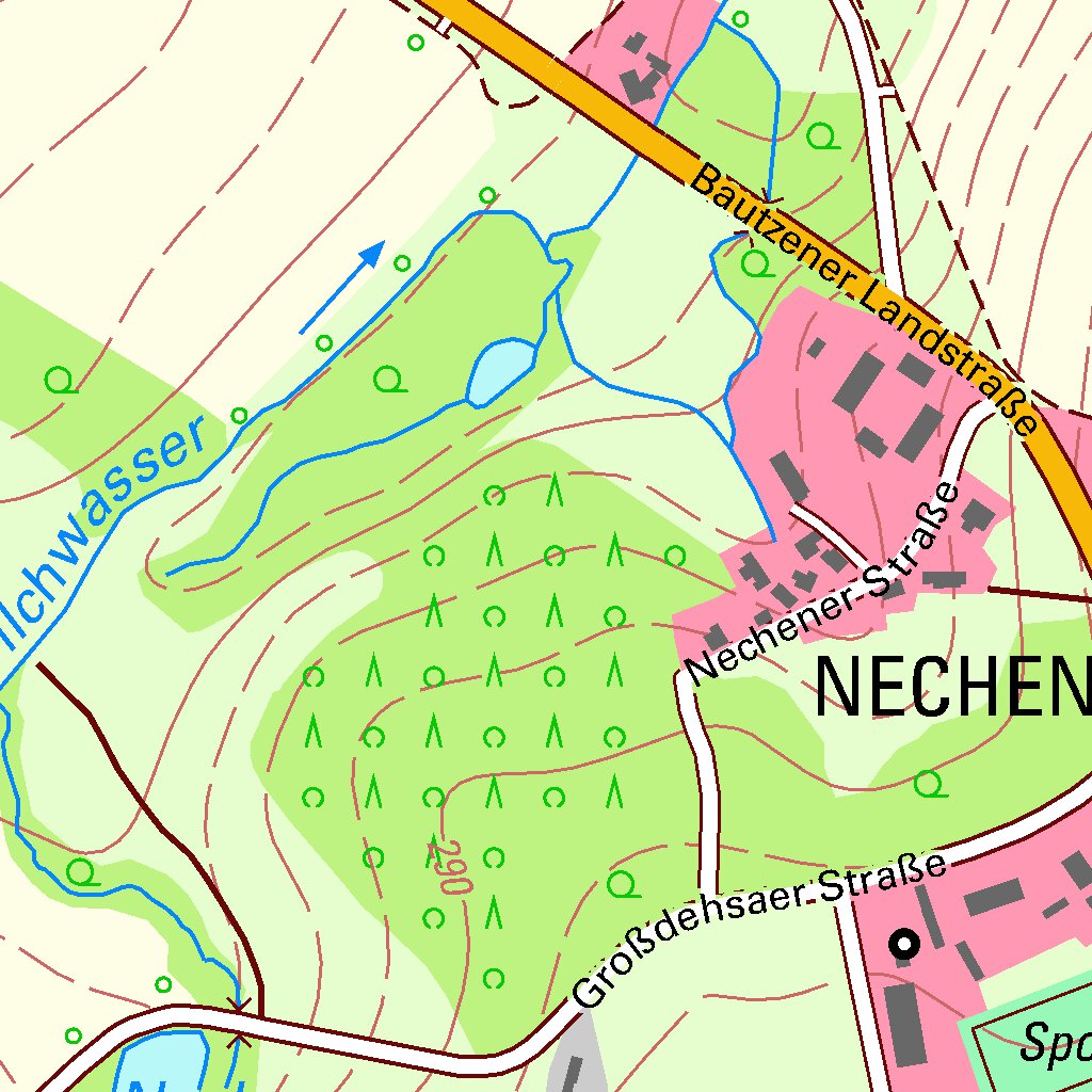 Eiserode, Löbau, Stadt (1:10,000 scale) Map by Staatsbetrieb ...