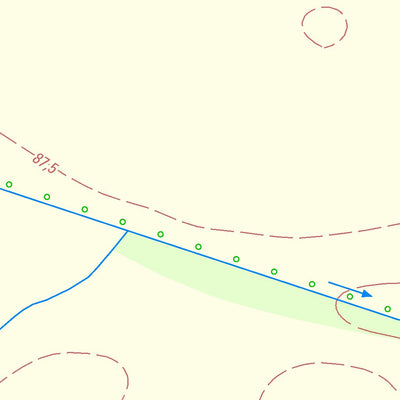 Staatsbetrieb Geobasisinformation und Vermessung Sachsen Elsnig, Elsnig (1:10,000 scale) digital map