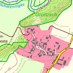 Staatsbetrieb Geobasisinformation und Vermessung Sachsen Elstertrebnitz, Elstertrebnitz (1:10,000 scale) digital map