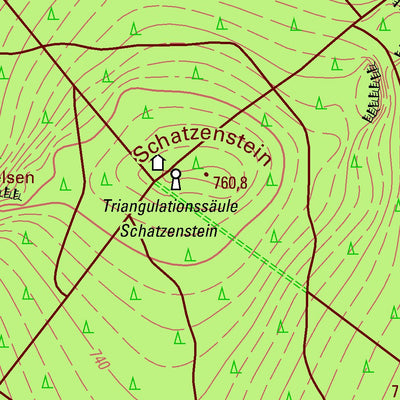 Staatsbetrieb Geobasisinformation und Vermessung Sachsen Elterlein, Elterlein, Stadt (1:10,000 scale) digital map