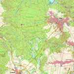 Staatsbetrieb Geobasisinformation und Vermessung Sachsen Elterlein, Elterlein, Stadt (1:25,000 scale) digital map