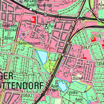 Staatsbetrieb Geobasisinformation und Vermessung Sachsen Engelsdorf, Leipzig, Stadt (1:25,000 scale) digital map