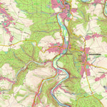 Staatsbetrieb Geobasisinformation und Vermessung Sachsen Euba, Chemnitz, Stadt (1:25,000 scale) digital map