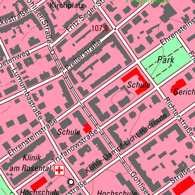 Staatsbetrieb Geobasisinformation und Vermessung Sachsen Eutritzsch, Leipzig, Stadt (1:10,000 scale) digital map