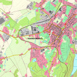 Staatsbetrieb Geobasisinformation und Vermessung Sachsen Falkenstein/Vogtl., Falkenstein/Vogtl., Stadt (1:10,000 scale) digital map
