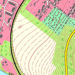 Staatsbetrieb Geobasisinformation und Vermessung Sachsen Flöha, Flöha, Stadt 2 (1:10,000 scale) digital map