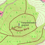 Staatsbetrieb Geobasisinformation und Vermessung Sachsen Friedersdorf, Markersdorf (1:10,000 scale) digital map
