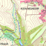 Staatsbetrieb Geobasisinformation und Vermessung Sachsen Friedersdorf, Markersdorf (1:25,000 scale) digital map