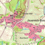 Staatsbetrieb Geobasisinformation und Vermessung Sachsen Friedersdorf, Markersdorf (1:25,000 scale) digital map
