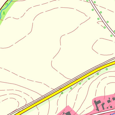 Staatsbetrieb Geobasisinformation und Vermessung Sachsen Friedrichswalde, Bahretal (1:10,000 scale) digital map