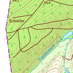 Staatsbetrieb Geobasisinformation und Vermessung Sachsen Fröbersgrün, Rosenbach/Vogtl. 2 (1:10,000 scale) digital map
