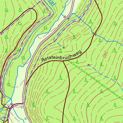 Staatsbetrieb Geobasisinformation und Vermessung Sachsen Fürstenbusch, Freiberg, Stadt, Universitätsstadt (1:10,000 scale) digital map