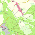 Staatsbetrieb Geobasisinformation und Vermessung Sachsen Geheege, Rothenburg/O.L., Stadt (1:10,000 scale) digital map