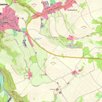 Staatsbetrieb Geobasisinformation und Vermessung Sachsen Gehringswalde, Wolkenstein, Stadt (1:10,000 scale) digital map