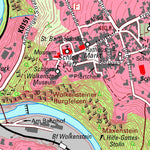 Staatsbetrieb Geobasisinformation und Vermessung Sachsen Gehringswalde, Wolkenstein, Stadt (1:10,000 scale) digital map