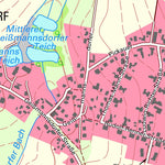 Staatsbetrieb Geobasisinformation und Vermessung Sachsen Geißmannsdorf, Bischofswerda, Stadt (1:10,000 scale) digital map