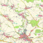 Staatsbetrieb Geobasisinformation und Vermessung Sachsen Geithain, Geithain, Stadt (1:25,000 scale) digital map