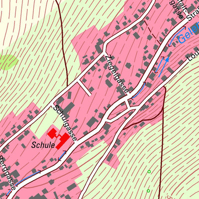 Staatsbetrieb Geobasisinformation und Vermessung Sachsen Gelenau/Erzgeb., Gelenau/Erzgeb. (1:10,000 scale) digital map