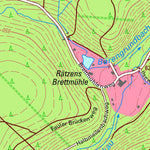 Staatsbetrieb Geobasisinformation und Vermessung Sachsen Gelobtland, Marienberg, Stadt (1:10,000 scale) digital map
