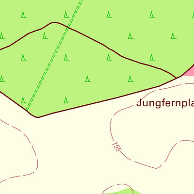 Staatsbetrieb Geobasisinformation und Vermessung Sachsen Gerichshain, Machern (1:10,000 scale) digital map