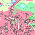 Staatsbetrieb Geobasisinformation und Vermessung Sachsen Gerichshain, Machern (1:10,000 scale) digital map