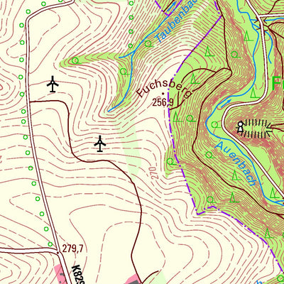 Staatsbetrieb Geobasisinformation und Vermessung Sachsen Geringswalde, Geringswalde, Stadt (1:25,000 scale) digital map