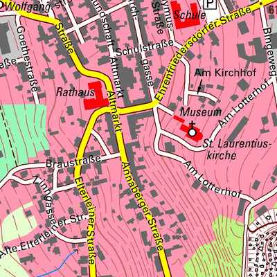 Staatsbetrieb Geobasisinformation und Vermessung Sachsen Geyer, Stadt, Geyer, Stadt (1:10,000 scale) digital map