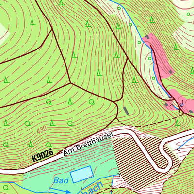 Staatsbetrieb Geobasisinformation und Vermessung Sachsen Glashütte, Glashütte, Stadt (1:10,000 scale) digital map