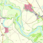 Staatsbetrieb Geobasisinformation und Vermessung Sachsen Glaucha, Zschepplin (1:10,000 scale) digital map