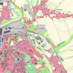 Staatsbetrieb Geobasisinformation und Vermessung Sachsen Glauchau, Glauchau, Stadt (1:10,000 scale) digital map