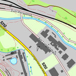 Staatsbetrieb Geobasisinformation und Vermessung Sachsen Glauchau, Glauchau, Stadt (1:10,000 scale) digital map