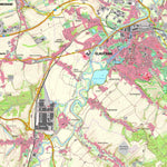 Staatsbetrieb Geobasisinformation und Vermessung Sachsen Glauchau, Glauchau, Stadt (1:25,000 scale) digital map
