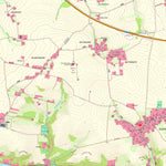 Staatsbetrieb Geobasisinformation und Vermessung Sachsen Gleisberg, Roßwein, Stadt (1:10,000 scale) digital map
