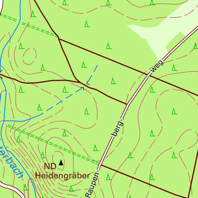 Staatsbetrieb Geobasisinformation und Vermessung Sachsen Golk, Diera-Zehren (1:10,000 scale) digital map