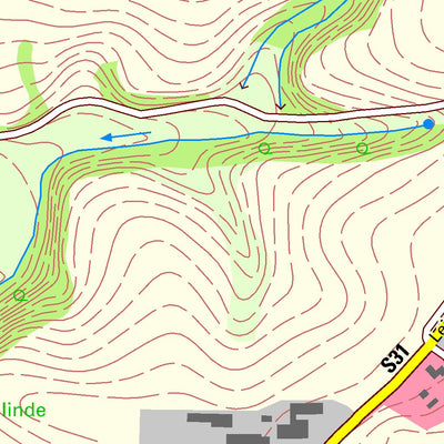 Staatsbetrieb Geobasisinformation und Vermessung Sachsen Görnitz, Leisnig, Stadt (1:10,000 scale) digital map