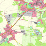 Staatsbetrieb Geobasisinformation und Vermessung Sachsen Gräfenhain, Königsbrück, Stadt (1:10,000 scale) digital map