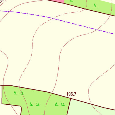 Staatsbetrieb Geobasisinformation und Vermessung Sachsen Gräfenhain, Königsbrück, Stadt (1:10,000 scale) digital map