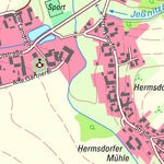 Staatsbetrieb Geobasisinformation und Vermessung Sachsen Greifenhain, Frohburg, Stadt (1:10,000 scale) digital map