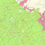 Staatsbetrieb Geobasisinformation und Vermessung Sachsen Grillenburg, Tharandt, Stadt 1 (1:10,000 scale) digital map