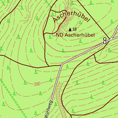 Staatsbetrieb Geobasisinformation und Vermessung Sachsen Grillenburg, Tharandt, Stadt 1 (1:10,000 scale) digital map
