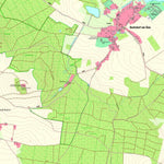 Staatsbetrieb Geobasisinformation und Vermessung Sachsen Groß Radisch, Hohendubrau (1:10,000 scale) digital map