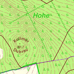 Staatsbetrieb Geobasisinformation und Vermessung Sachsen Groß Radisch, Hohendubrau (1:10,000 scale) digital map